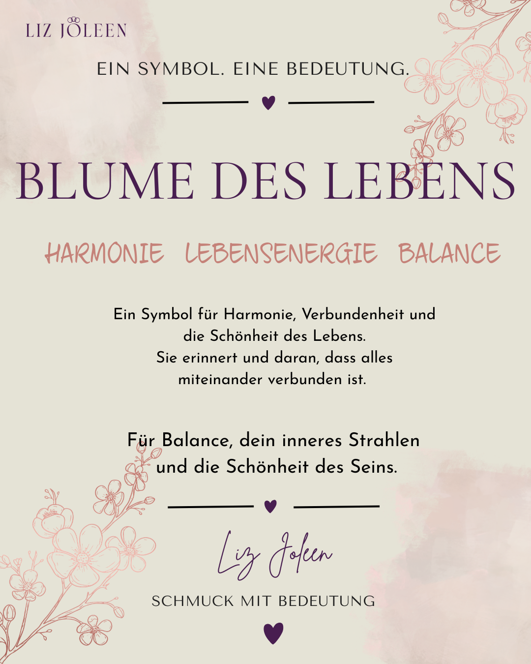 Armband Life Bloom - Blume des Lebens