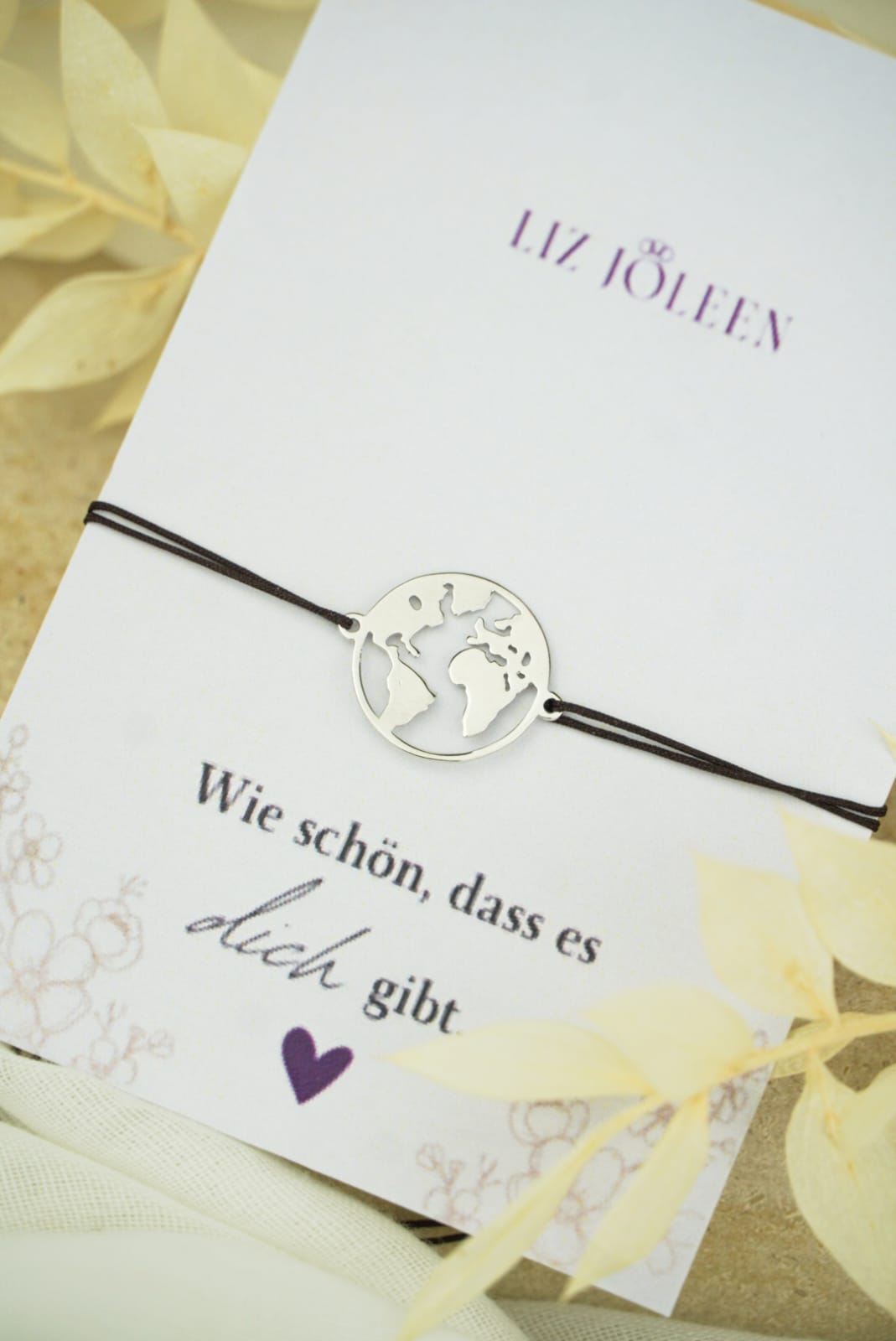Armband Globe - Weltkugel