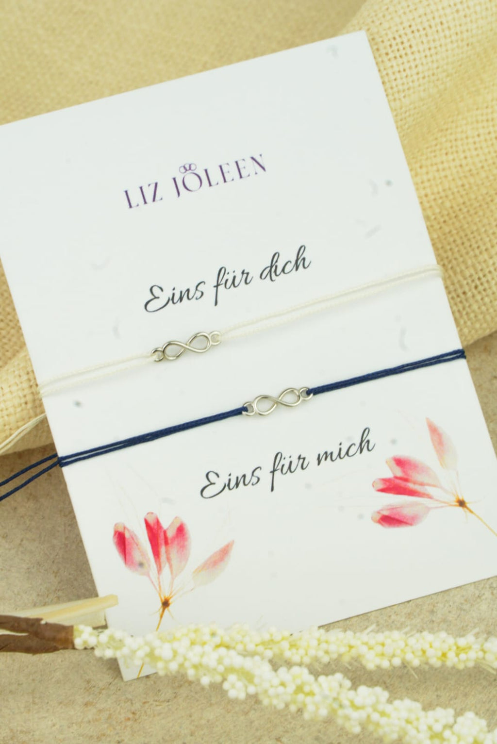 Armband Duo Infinity - Unendlich