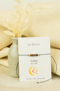 Löwe Sternzeichen Armband - Tigerauge Edelstein