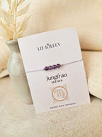 Jungfrau Sternzeichen Armband - Amethyst Edelstein