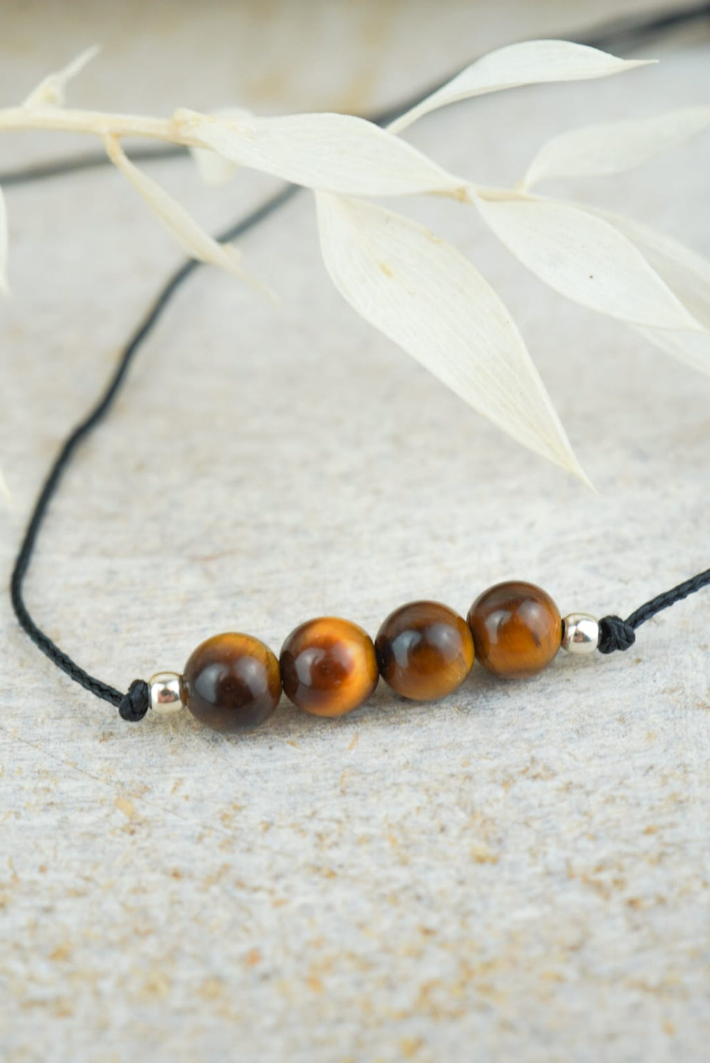 Zwilling Sternzeichen Armband - Tigerauge Edelstein