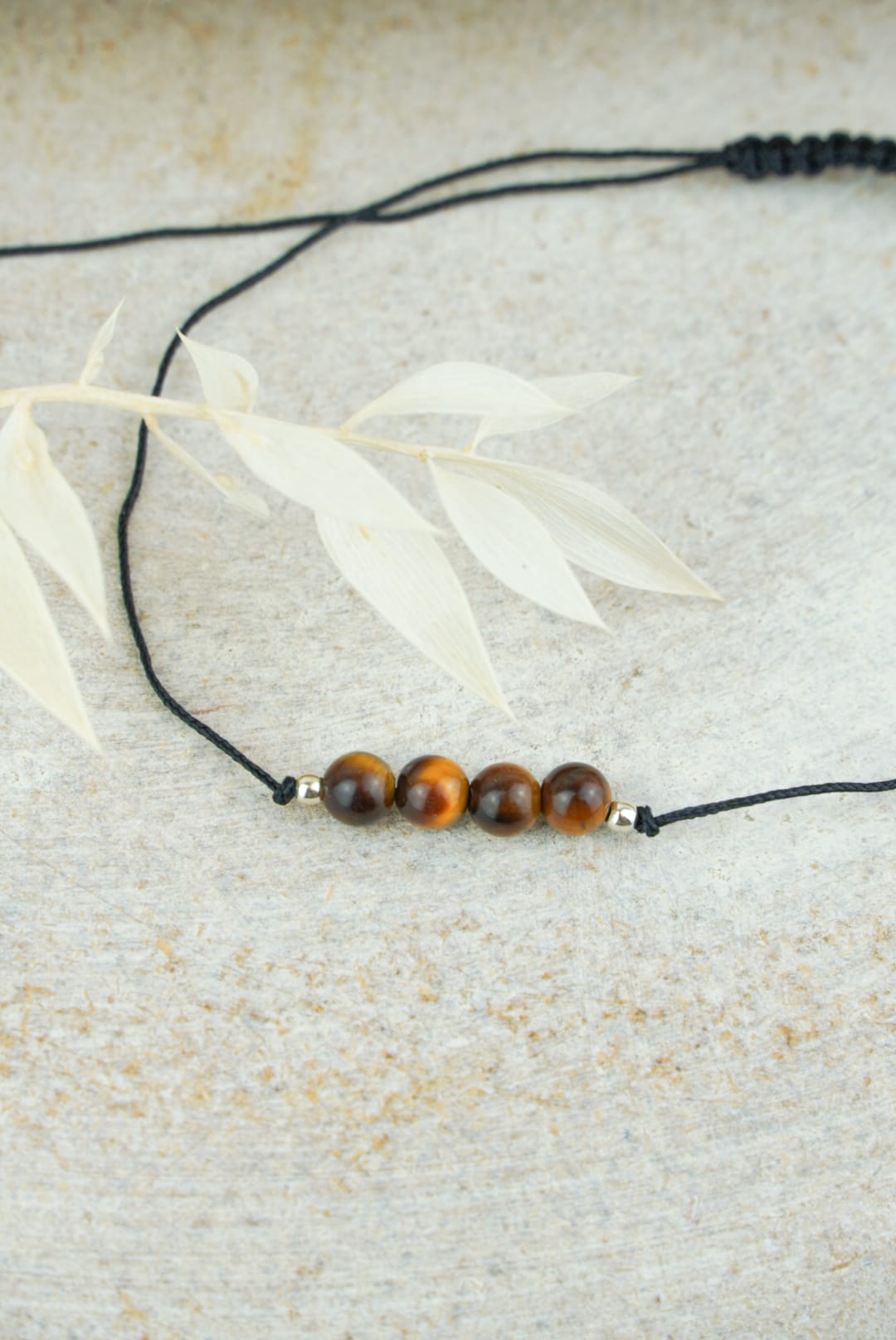 Löwe Sternzeichen Armband - Tigerauge Edelstein
