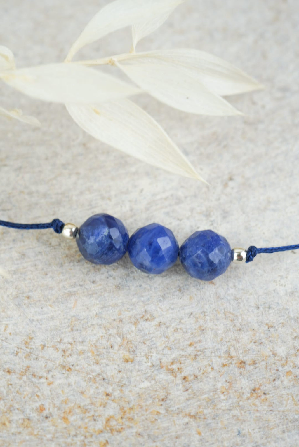 Jungfrau Sternzeichen Armband - Sodalith Edelstein