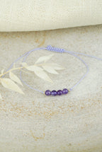 Widder Sternzeichen Armband - Amethyst Edelstein