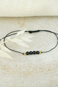 Steinbock Sternzeichen Armband - Onyx Edelstein