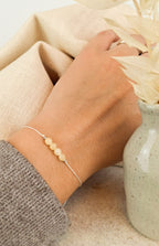 Krebs Sternzeichen Armband - Calcit Edelstein