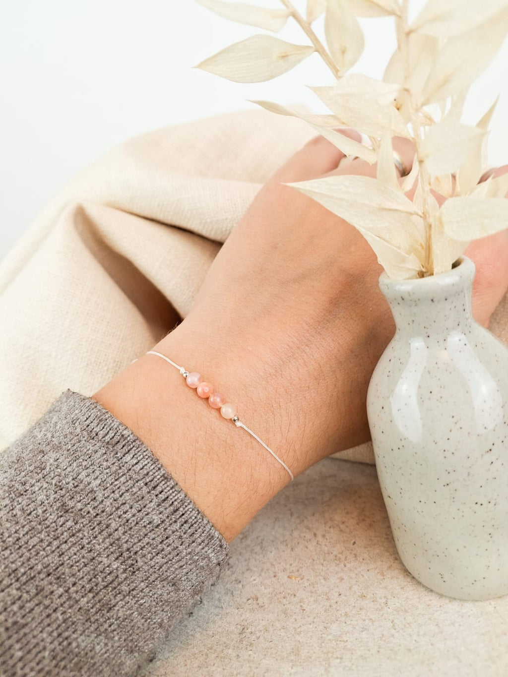 Jungfrau Sternzeichen Armband - Achat Edelstein