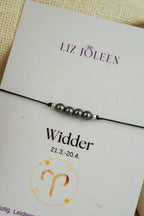 Widder Sternzeichen Armband- Hämatit Edelstein