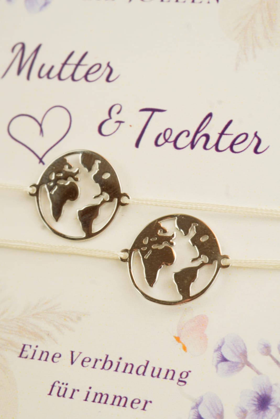 Armband Duo Globe - Mutter & Tochter
