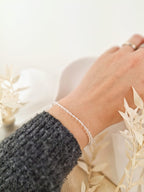 Bergkristall Edelstein Armband