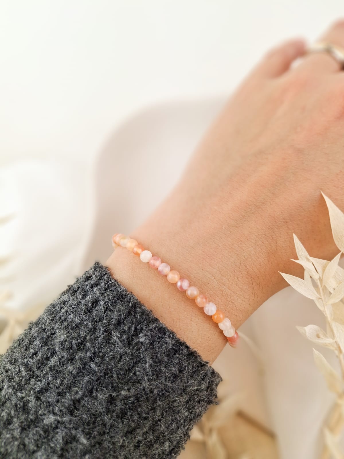 Achat Edelstein Armband