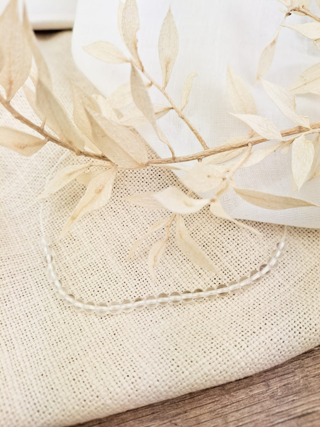 Bergkristall Edelstein Armband