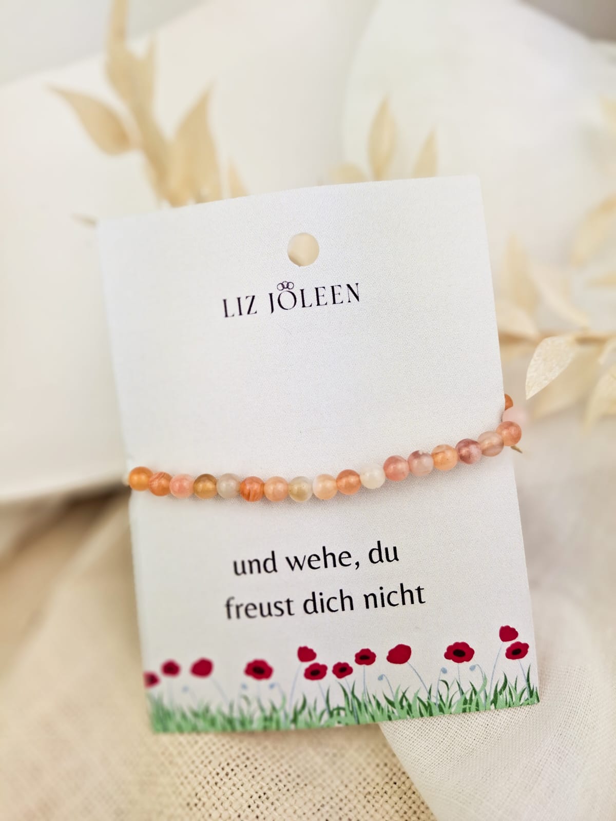 Achat Edelstein Armband