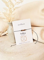 Zwilling Sternzeichen Armband - Tigerauge Edelstein