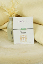 Waage Sternzeichen Armband - Aventurin Edelstein