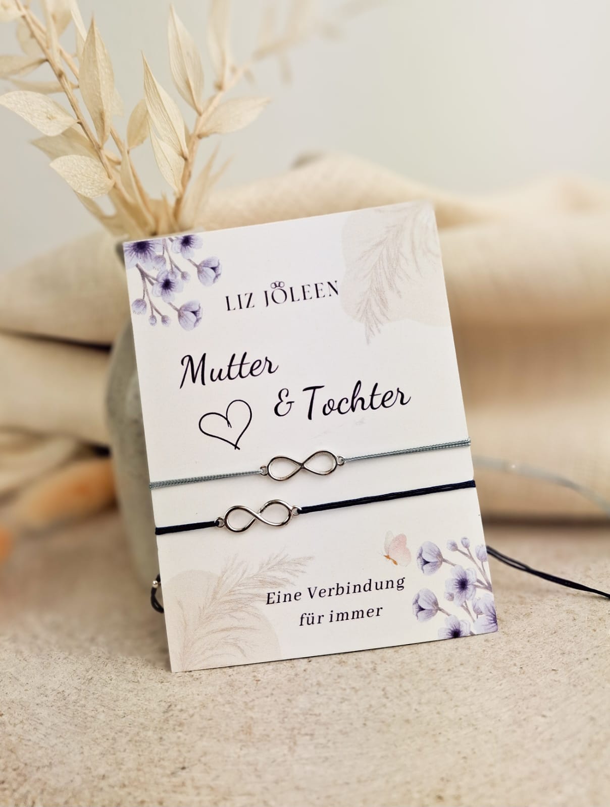Armband Duo Infinity - Mutter & Tochter
