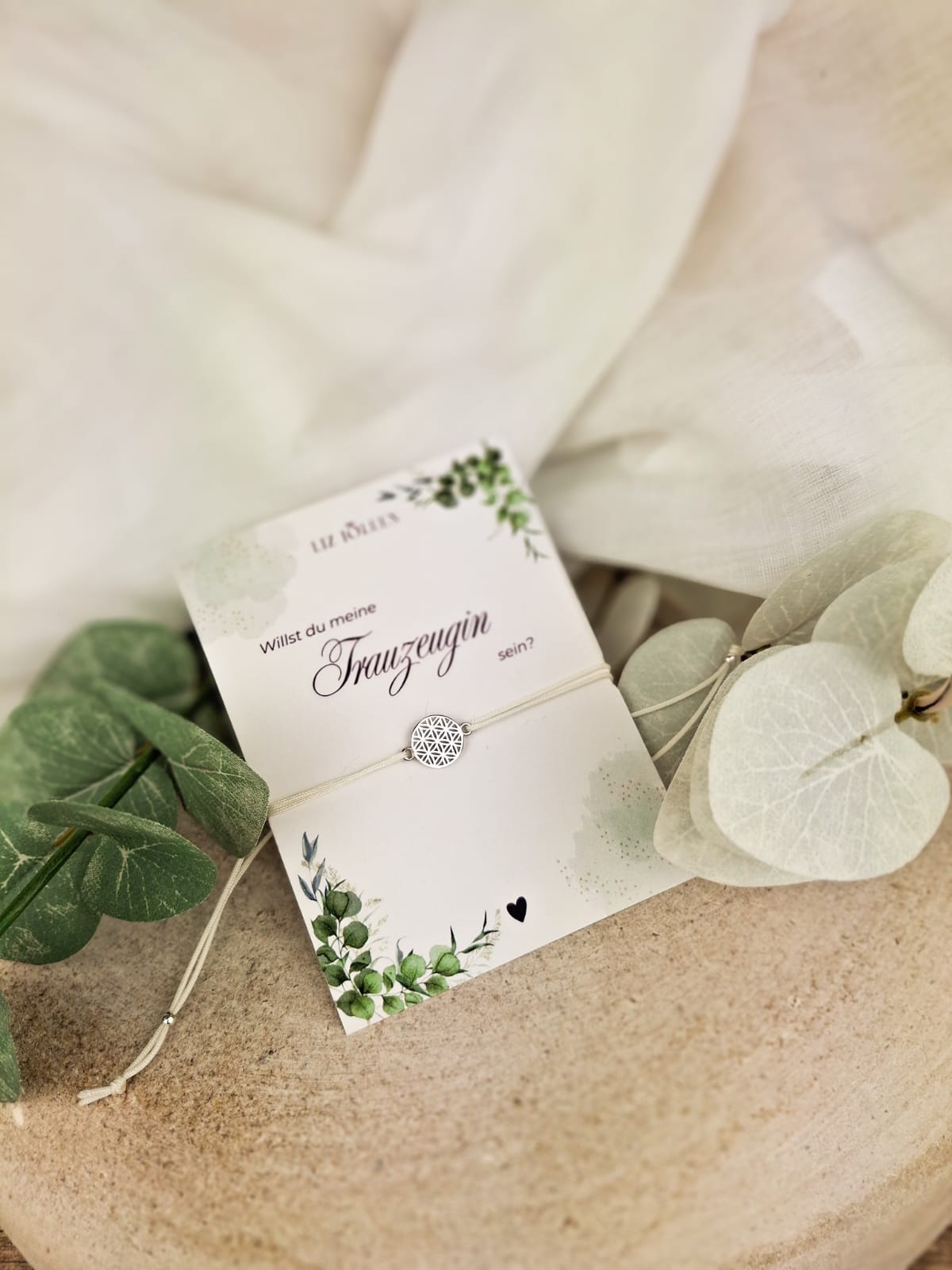 Armband Life Bloom - Trauzeugin