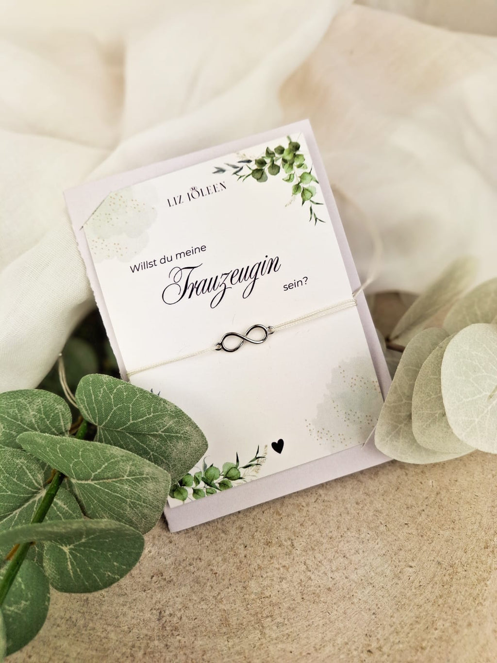 Armband Infinity - Trauzeugin