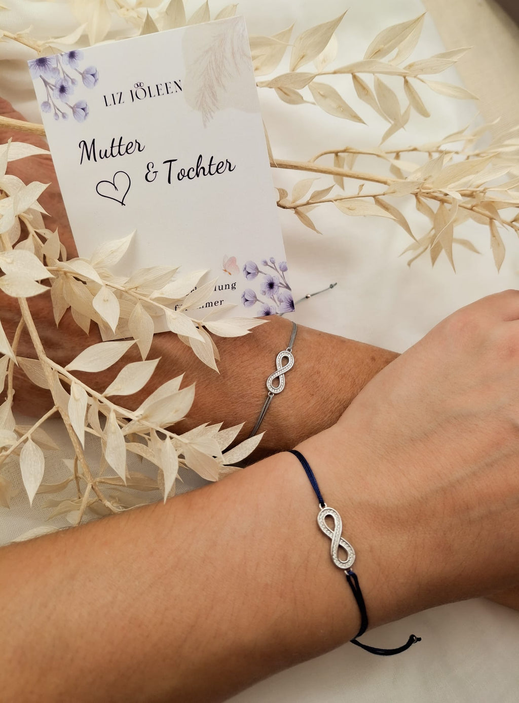 Armband Duo Infinity - Mutter & Tochter