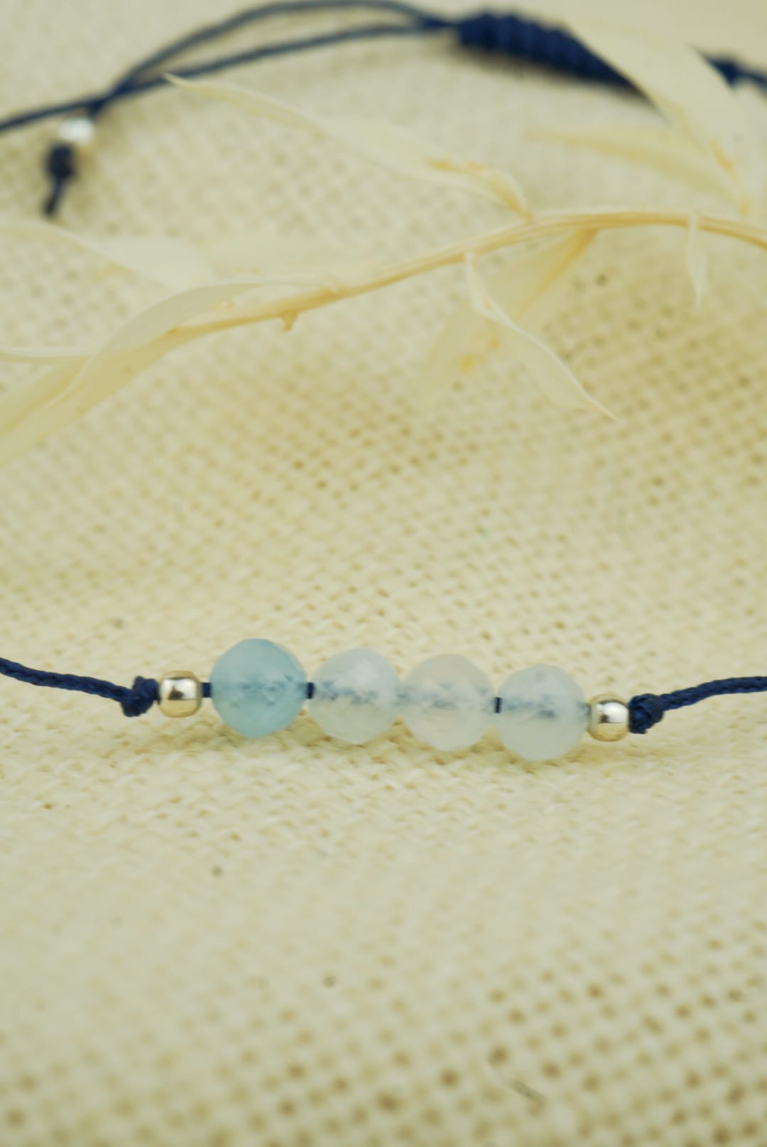 Wassermann Sternzeichen Armband - Aquamarin Edelstein