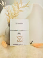 Stier Sternzeichen Armband - Aquamarin Edelstein
