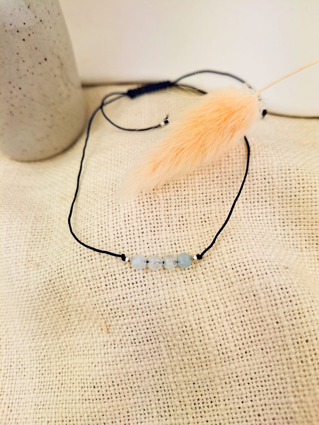 Wassermann Sternzeichen Armband - Aquamarin Edelstein