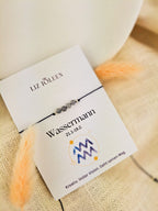 Wassermann Sternzeichen Armband - Labradorit Edelstein