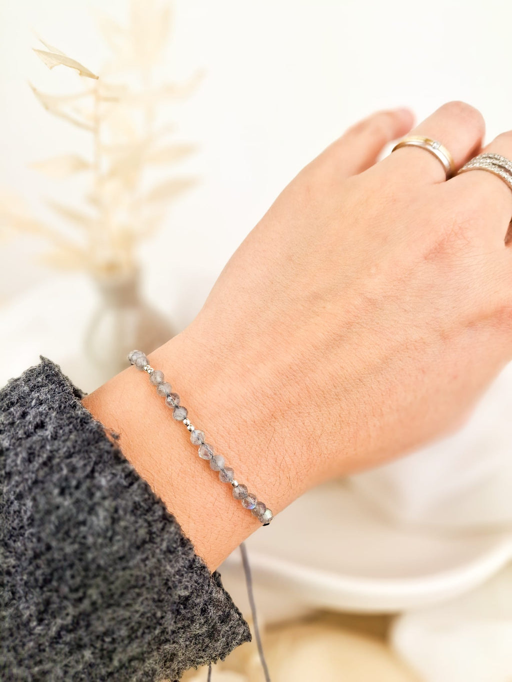 Labradorit Edelstein Armband