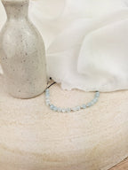 Aquamarin Edelstein Armband
