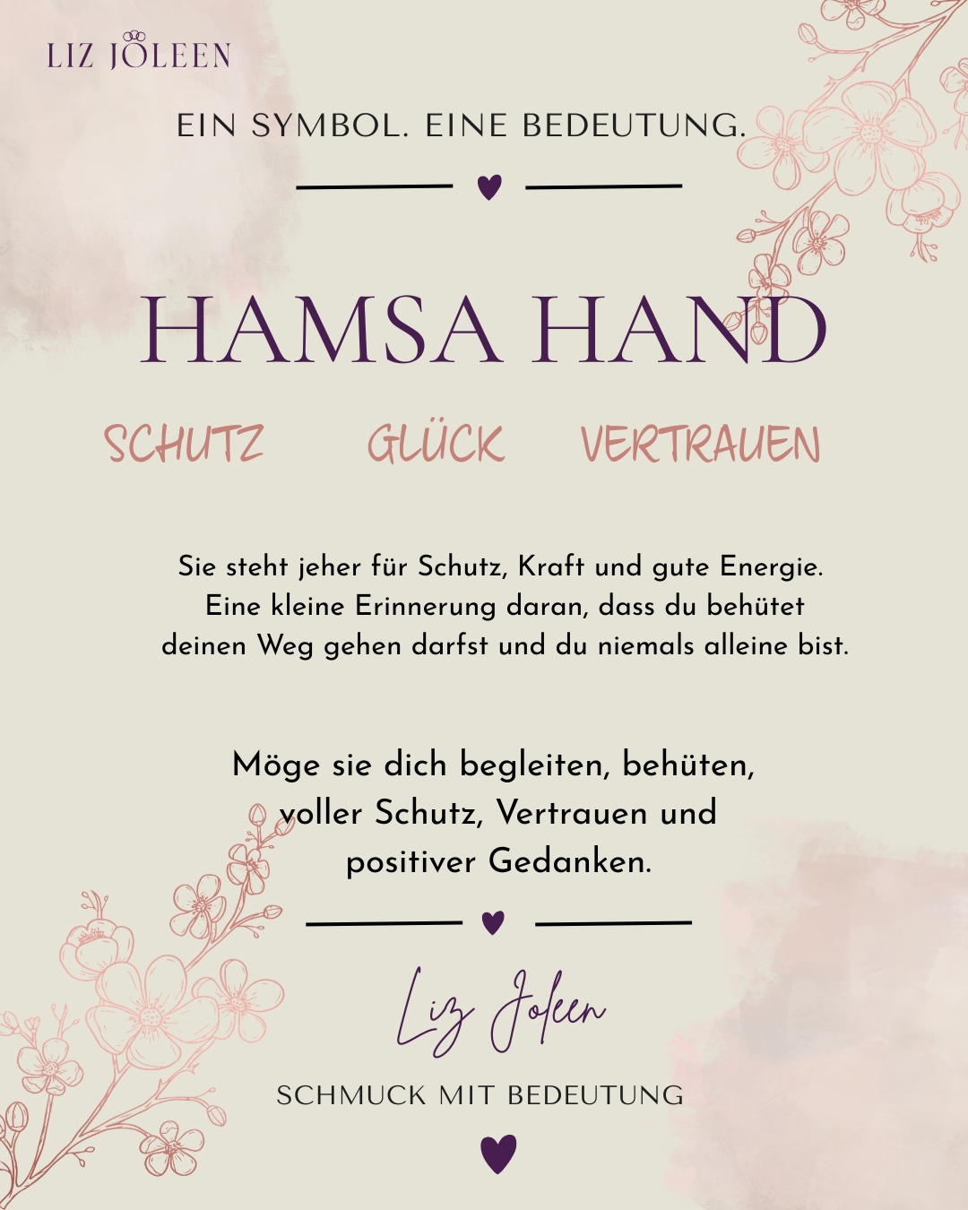Armband Hamsa - Hamsa Hand